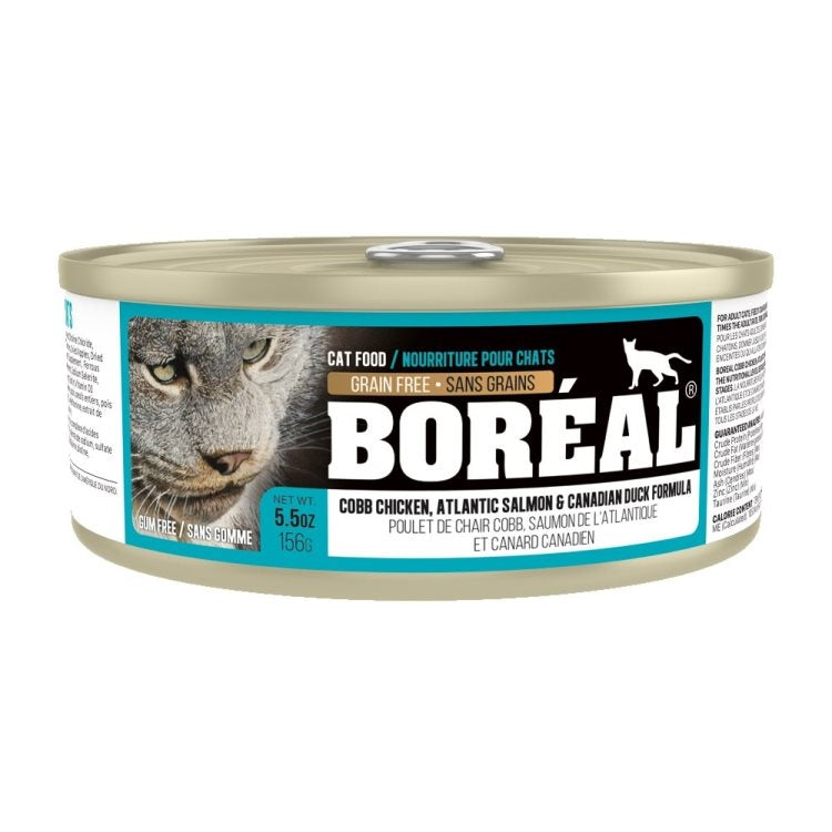 Boréal Cat Atlantic Salmon & Canadian Duck Formula 156g - Catoro